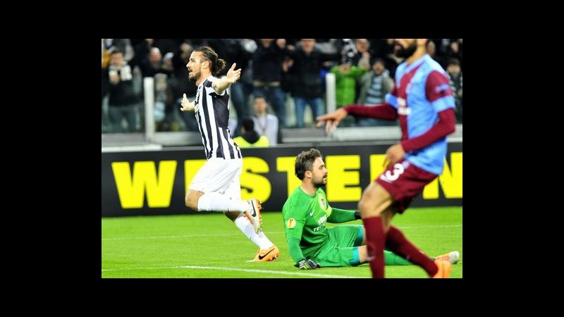 Europa League, la Juve doma il Trabzonspor: Osvaldo e Pogba firmano un sofferto 2-0