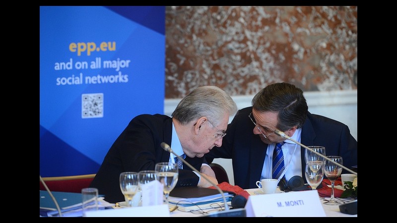 Governo, Monti a sorpresa al vertice Ppe: pressing per sua candidatura
