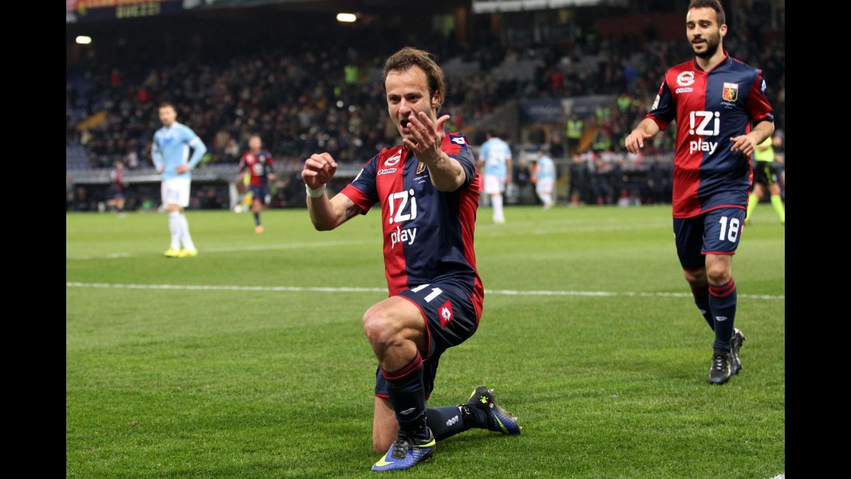 Serie A, il Genoa doma la Lazio nella ripresa: a Marassi è 2-0