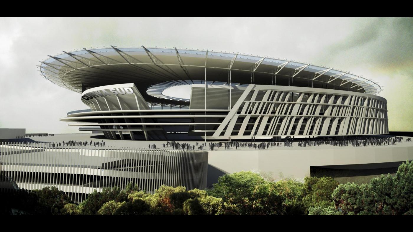 Roma, presentato progetto nuovo stadio. Pallotta: Olimpico ha fatto il suo tempo