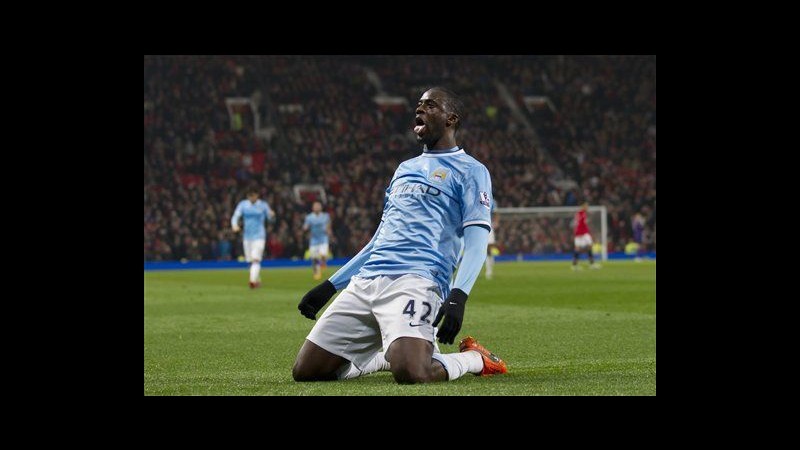 Premier League: il City vince il derby di Manchester, United travolto 3-0