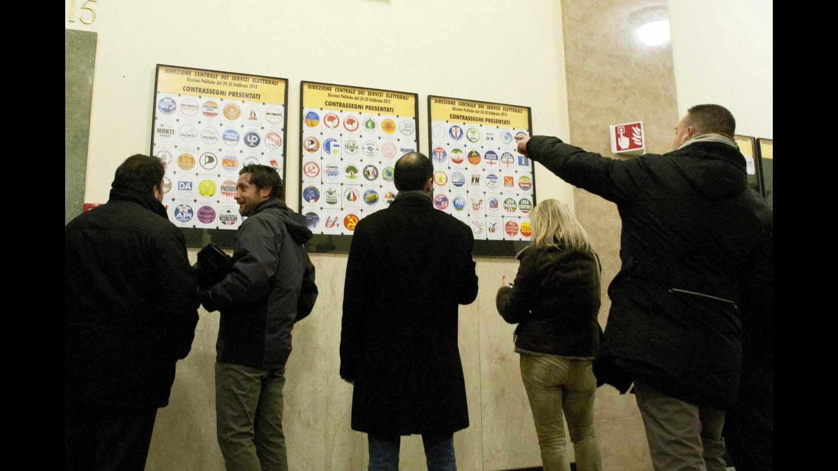 Elezioni, seconda giornata deposizione simboli al Viminale