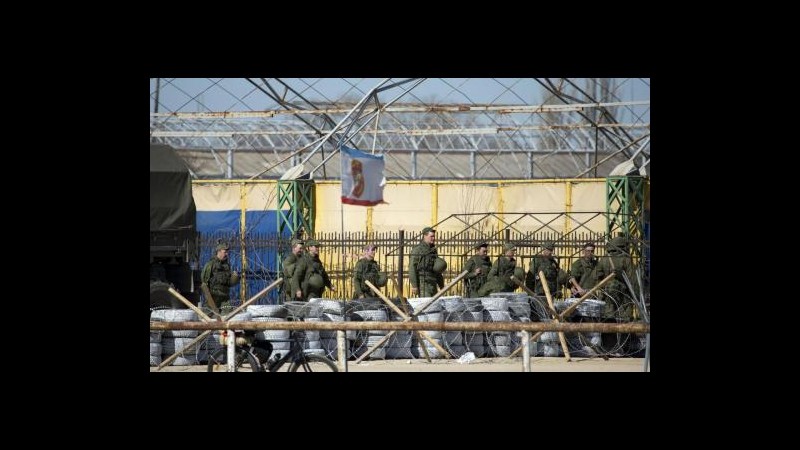 Ucraina, russi prendono base Feodosia: militari fatti prigionieri