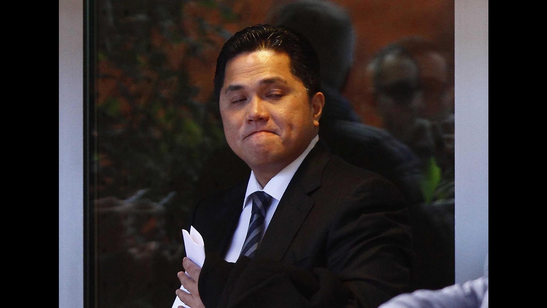 Thohir: Inter sfortunata, spero che squadra ritrovi giusto passo