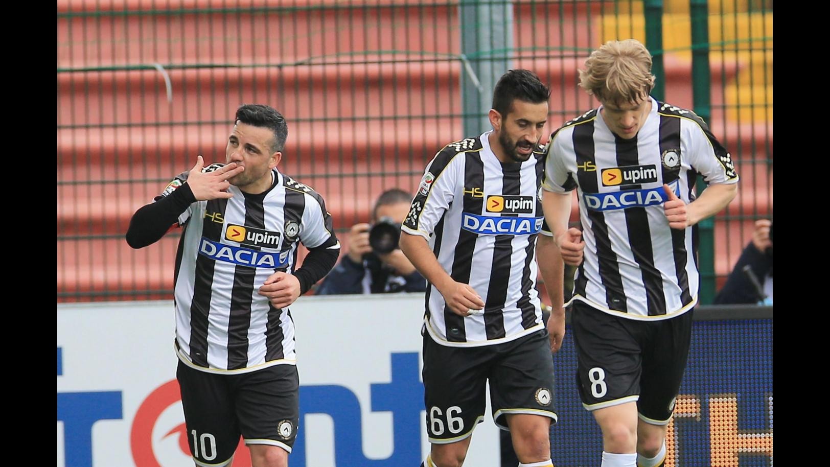 Serie A, Di Natale da record spinge Udinese: 1-0 al Sassuolo