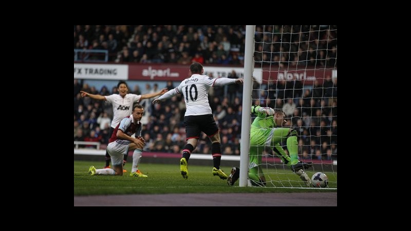 Premier League, super Rooney trascina Manchester United: 2-0 in casa del West Ham