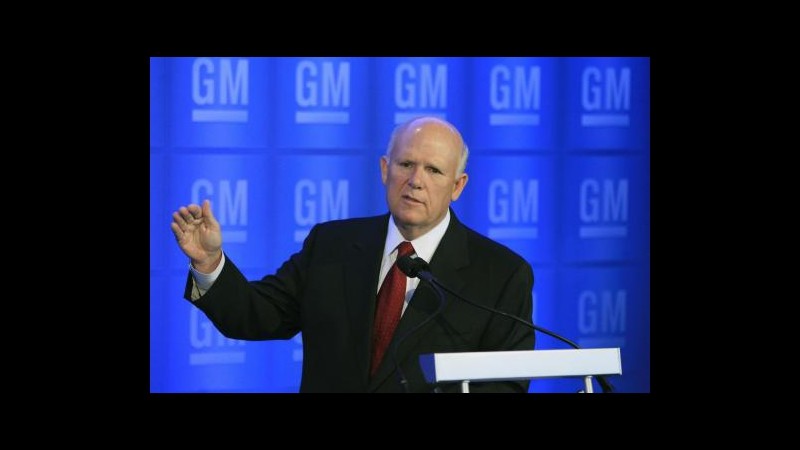 General Motors, Akerson: Puntiamo a investment grade nel 2013