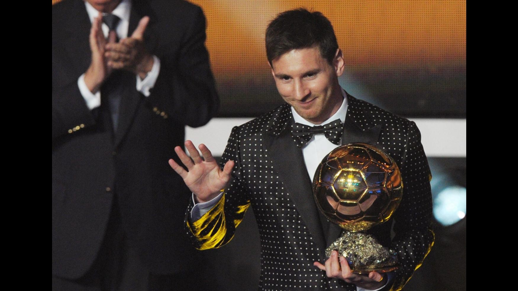 Messi è il primo a vincere quattro volte il Pallone d’Oro