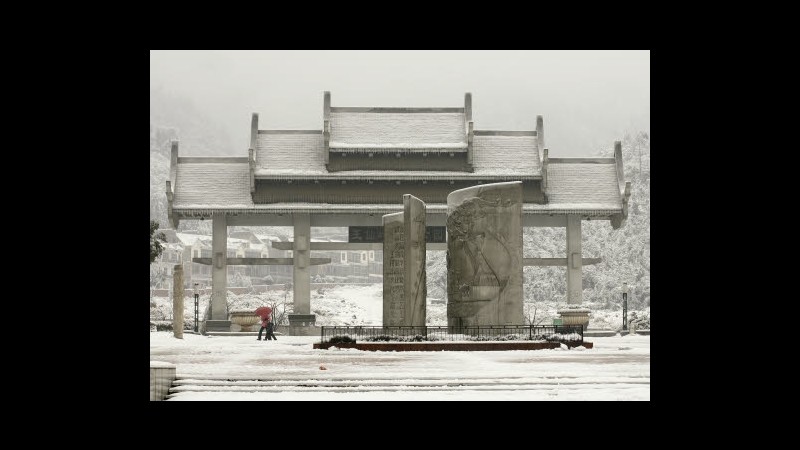 Cina, freddo record: inverno con temperature più basse da 28 anni