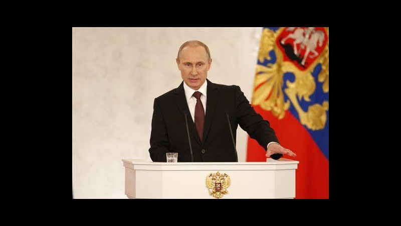 Ucraina, Putin: Crimea da sempre parte inscindibile della Russia