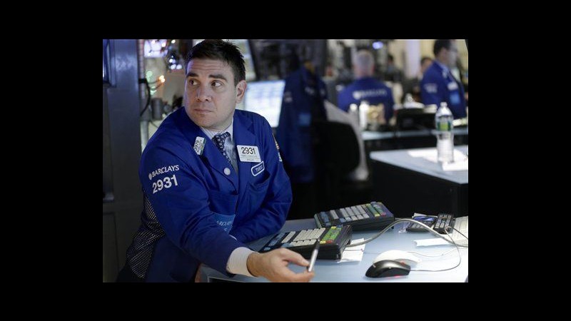 Borsa, Wall Street chiude bene: S&P 500 a livelli record da 5 anni