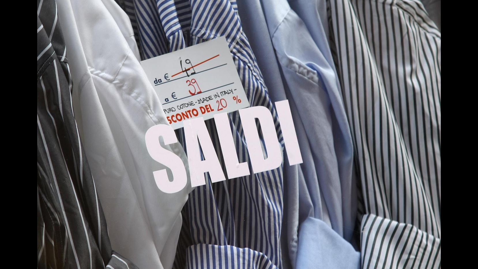 Lazio, sabato iniziano i saldi. Assessore Comune: Vigili allerta