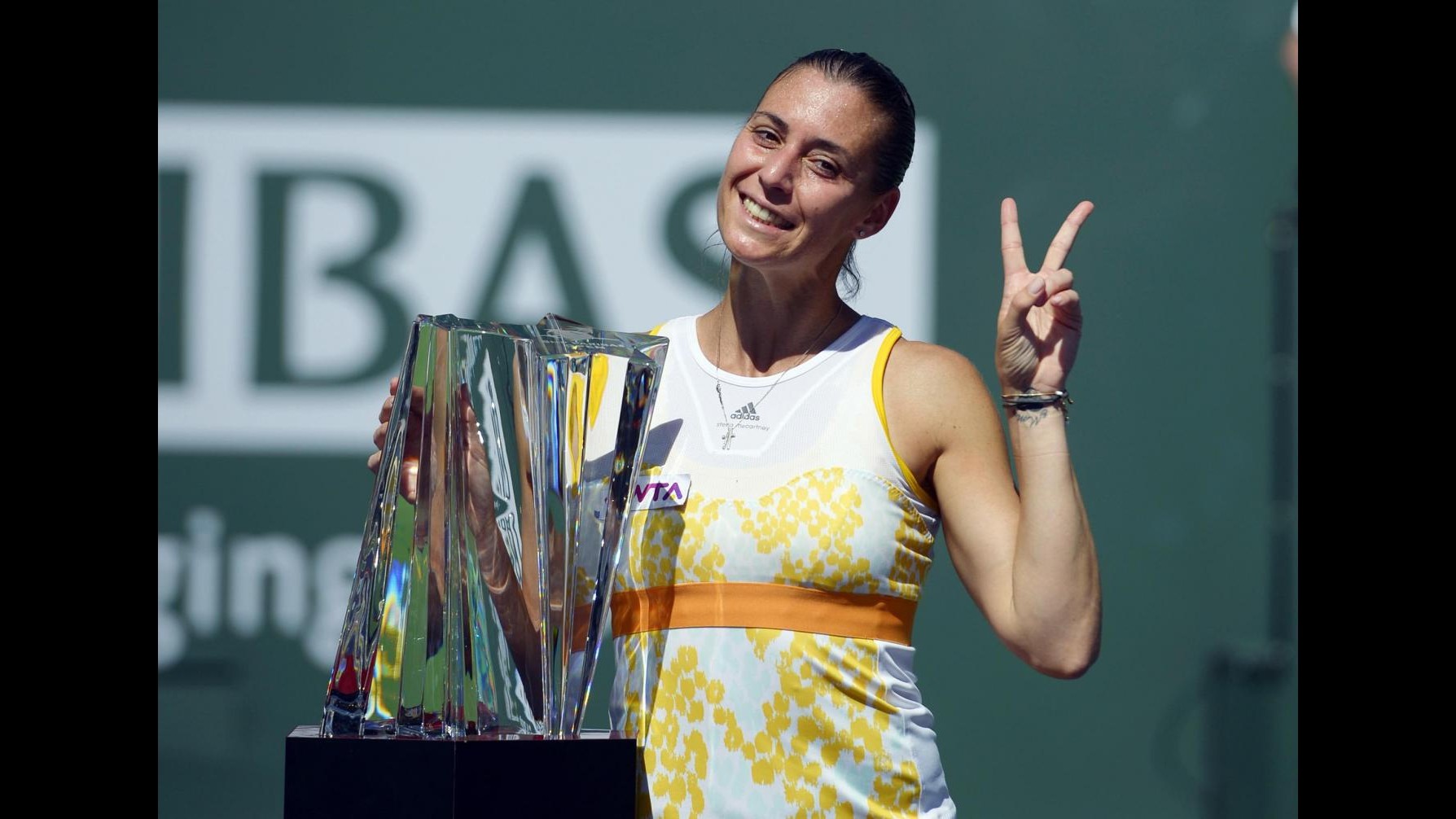 Tennis, Wta Indian Wells: trionfo storico per Pennetta, Radwanska ko in finale