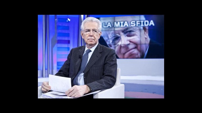 Monti: Spero che Bersani non vinca