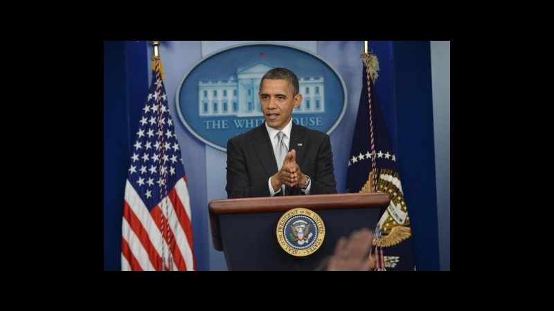 Usa, Obama ha firmato legge che evita fiscal cliff