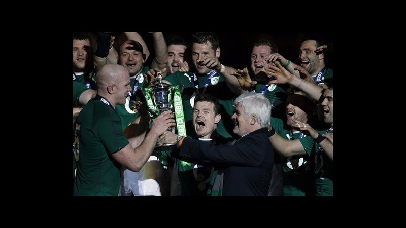 Rugby, l’Irlanda vince il Sei Nazioni 2014. Francia battuta a Parigi 22-20
