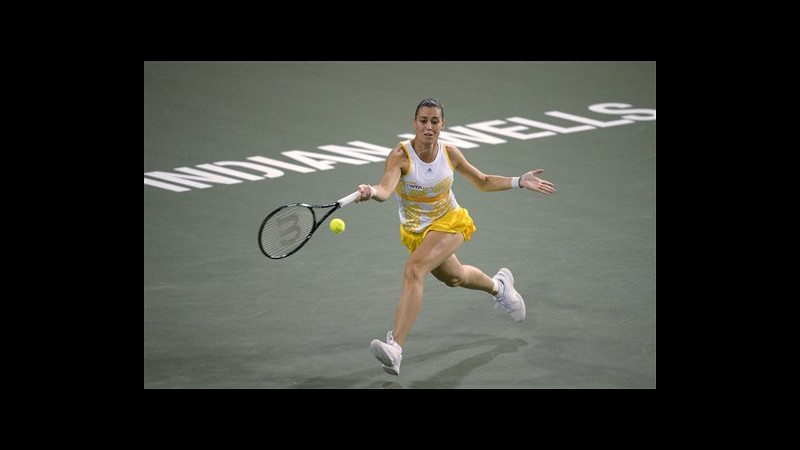 Tennis, Indian Wells: impresa Pennetta, batte Na Li e vola in finale
