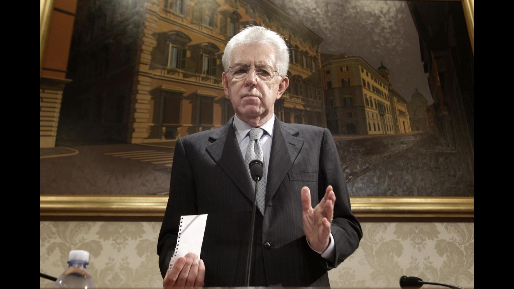 Monti: Il nostro non sarà un partito di centro ma un movimento civico