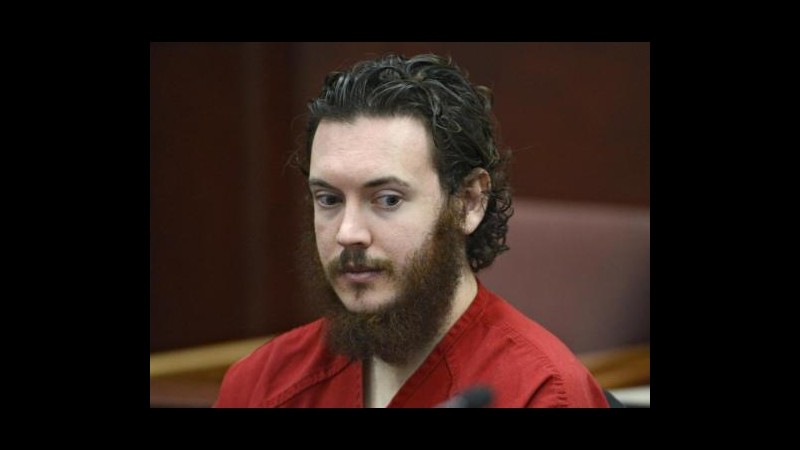 Usa, strage Aurora: Nominato psichiatra per seconda perizia su Holmes