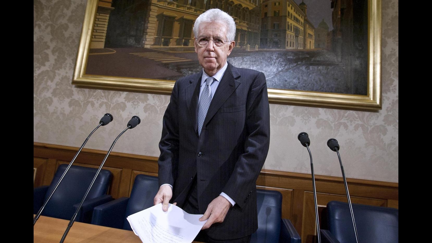 Monti: Sarò leader della coalizione centrista, ma non farò i comizi