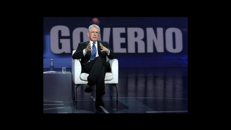 Mps, Monti: Contribuente tutelato, finanziamento sarà rimborsato