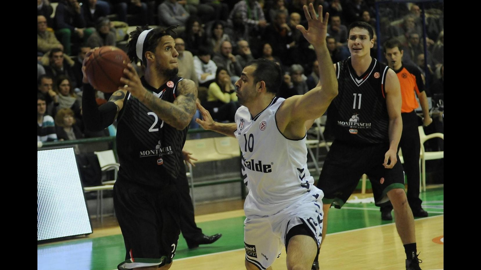 Eurolega, quinta vittoria per Siena: Besiktas sconfitto 63-57