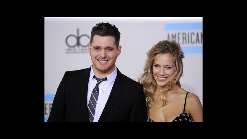 Michael Bublè e la moglie Luisana Lopilato in attesa di un bebè