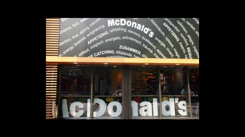 McDonald’s, utile IV trimestre a 1,4 mld dollari, sopra attese