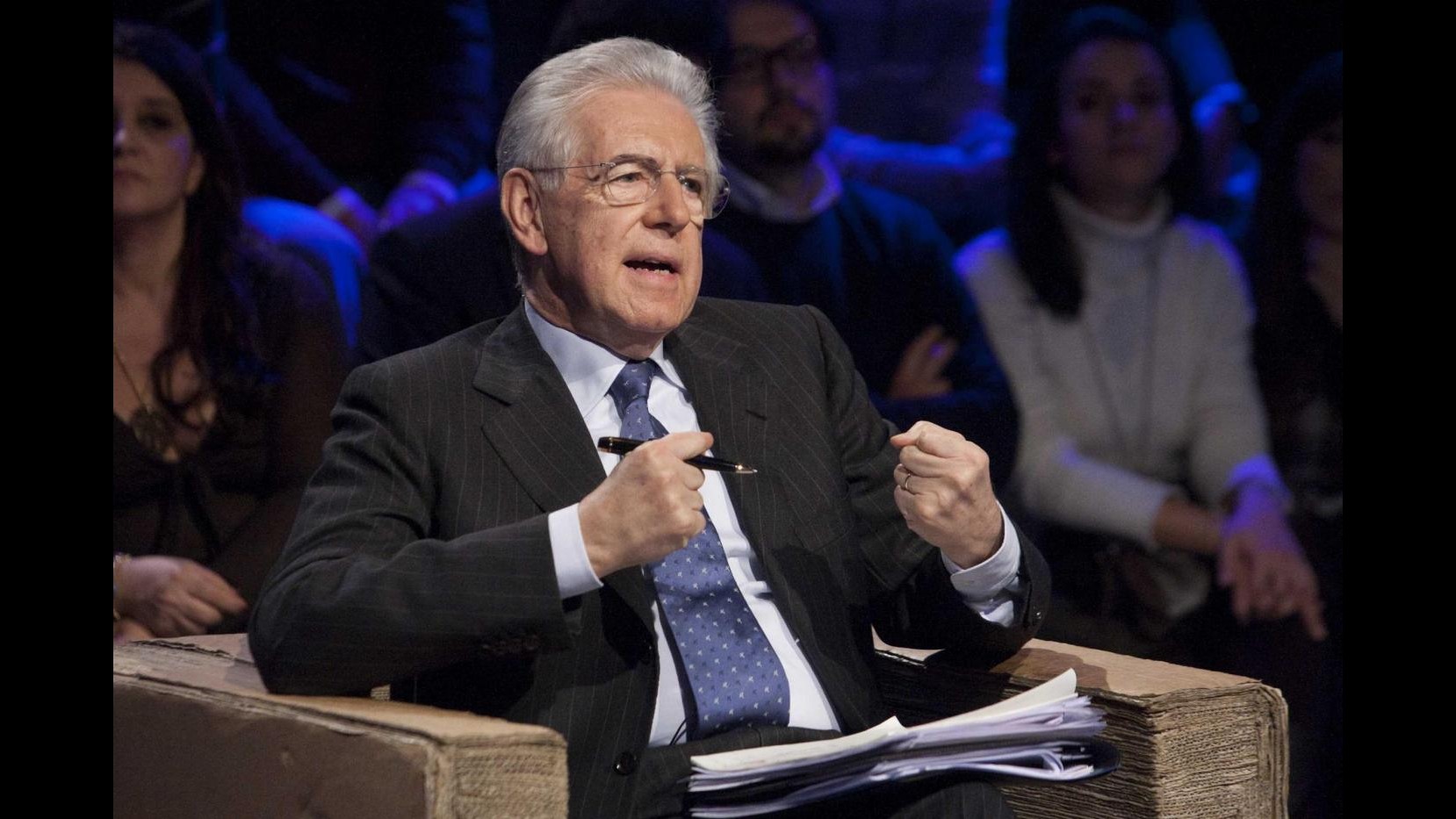 Monti show a ‘Ballarò’: Perplesso da coalizioni Berlusconi e Bersani
