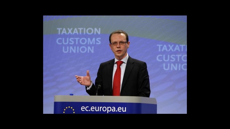 Crisi, da Ecofin via libera a cooperazione rafforzata per Tobin tax