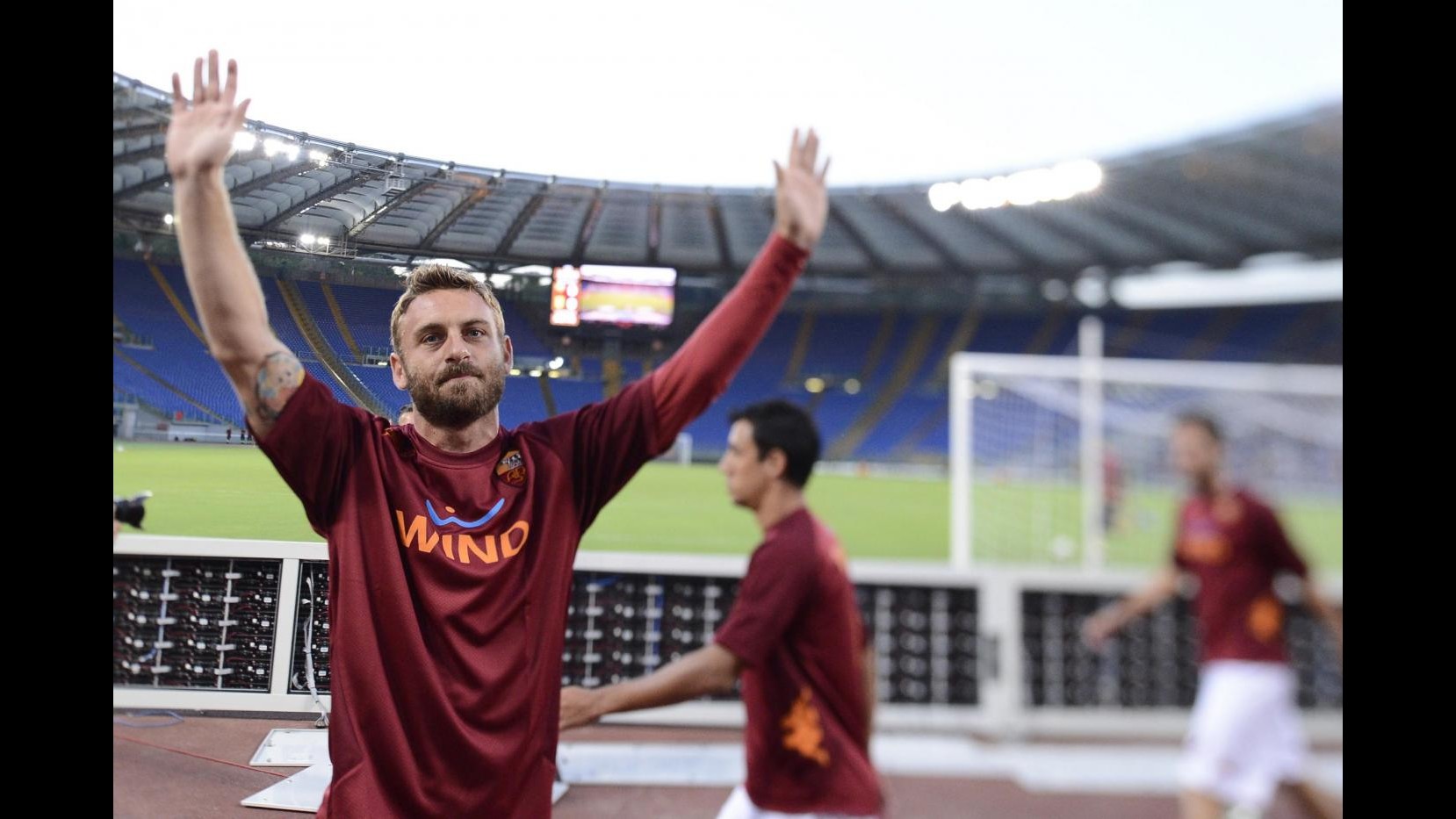 Roma, lesione alla coscia per De Rossi starà fuori 15 giorni
