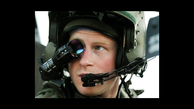 Principe Harry torna dall’Afghanistan: Ho sparato e ucciso