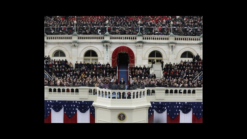 Obama giura a Washington: Basta guerra, stessi diritti ai gay