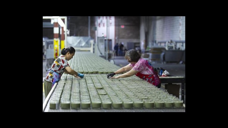 Cina, nel 2012 Pil aumentato del 7,8%
