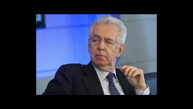 Monti: Ho salvato l’Italia, ora una sfida ancora più difficile