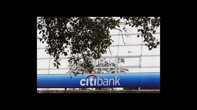 Citigroup, utile IV trimestre sale a 1,2 mld dollari, ma sotto attese