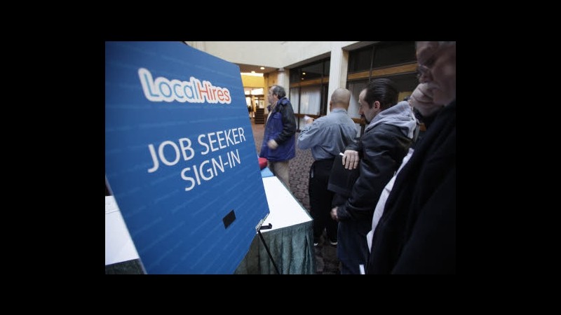 Usa, sussidi disoccupazione -37mila a 335mila, minimi da 5 anni