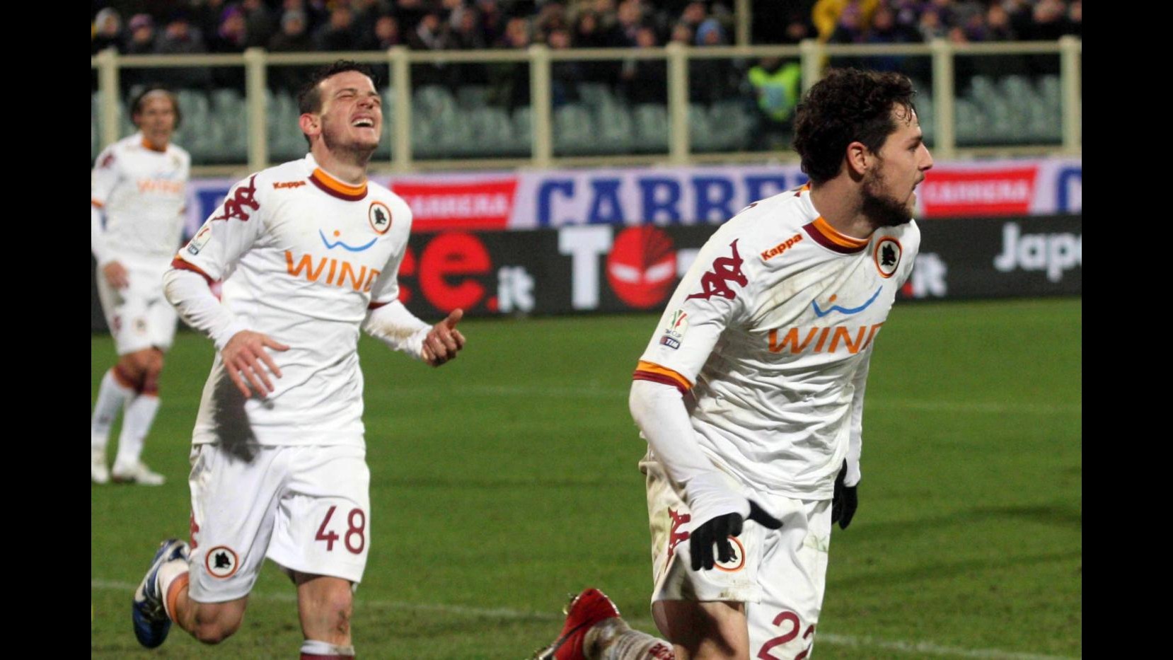 Coppa Italia, Destro manda Roma in semifinale: Fiorentina ko dopo 120′