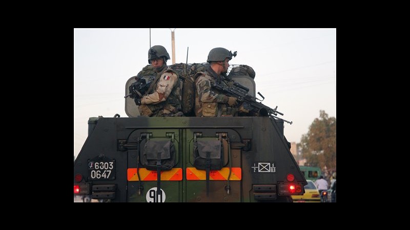Mali, anche Italia sostiene intervento Francia, ma no truppe di terra