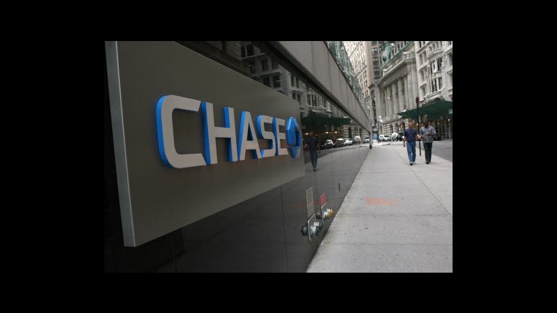 JP Morgan, utile IV trimestre balza a 5,3 mld dollari (+55%)