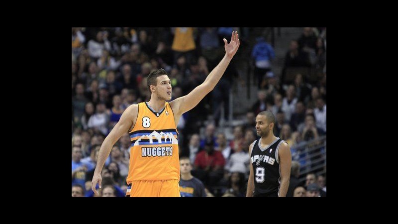 Nba, Gallinari non si ferma più: Denver batte Portland all’overtime