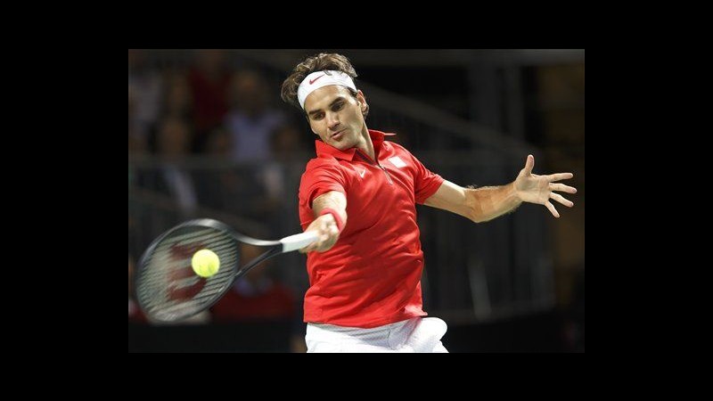 Tennis, Coppa Davis: Federer tiene in corsa la Svizzera, Germania sul 2-0 in Francia