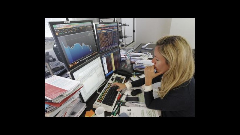 Borsa, Milano moderato in rialzo (+0,3%) con banche, giù Mediaset