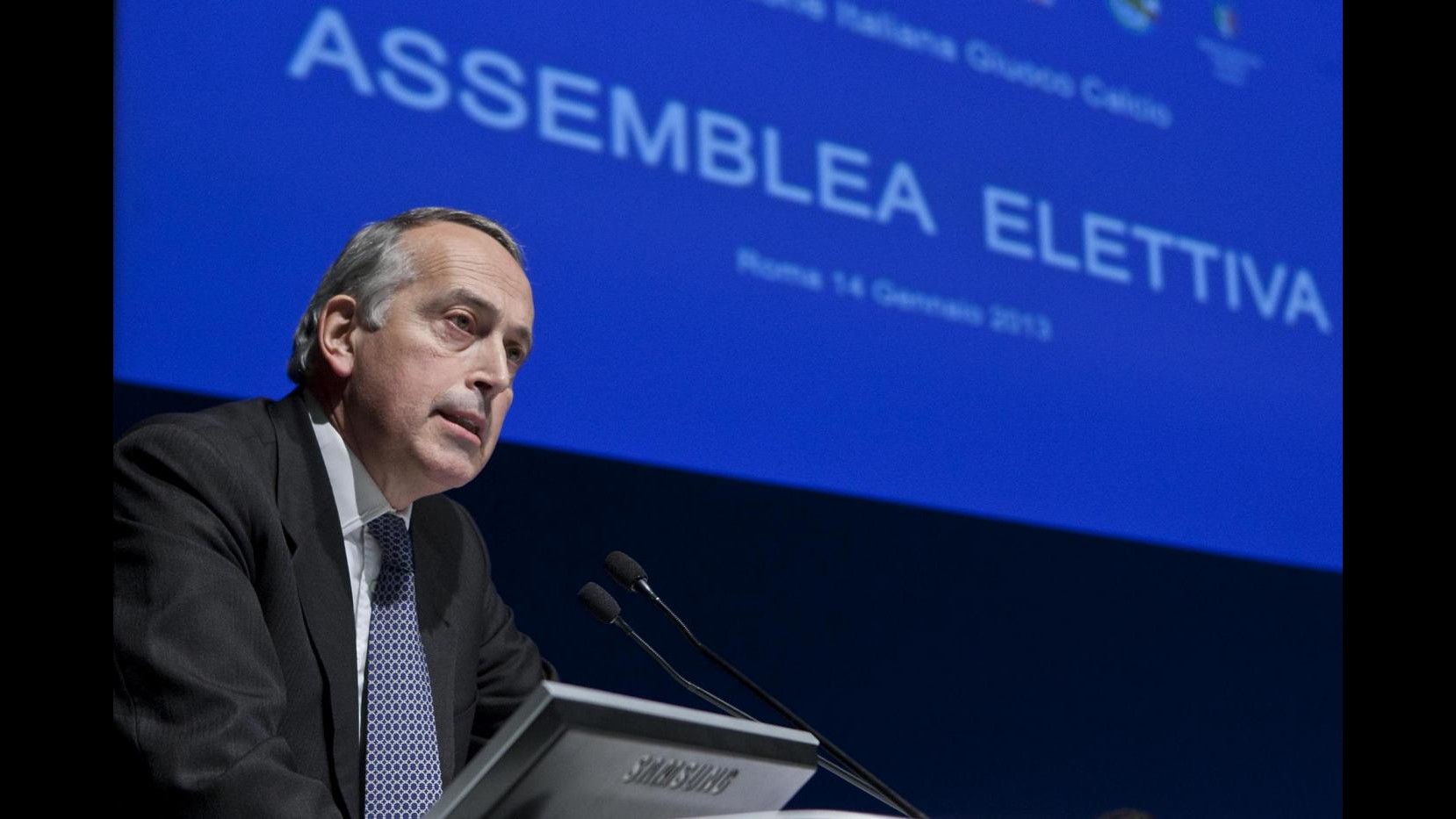 Figc, Abete rieletto presidente con il 94,34% dei voti