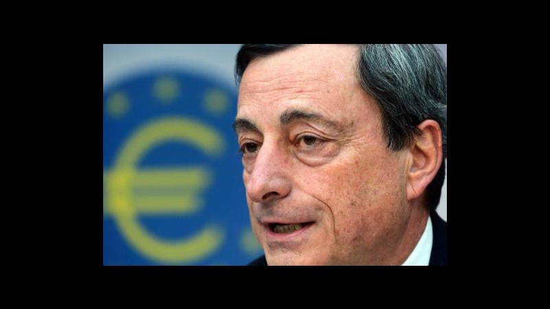 Bce studia ipotesi acquisti bond per 1.000 mld, Btp cala ai minimi