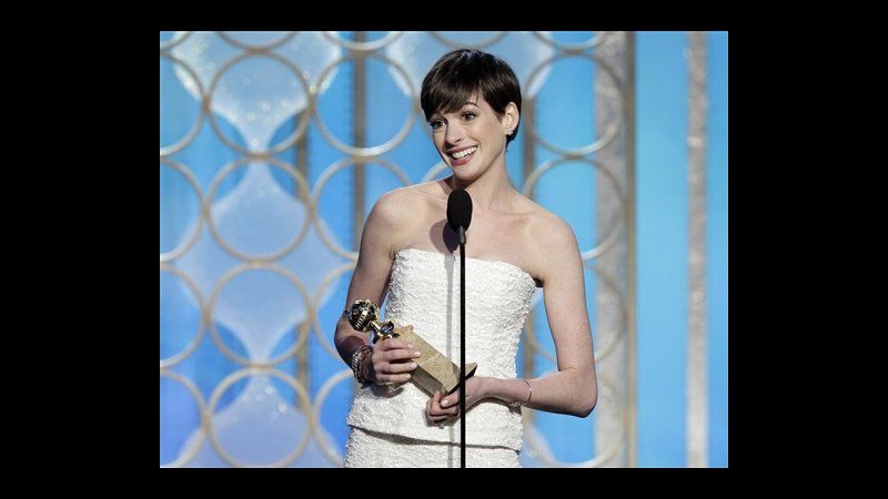 Golden Globe, tre premi a ‘Les Miserables’ in attesa degli Oscar