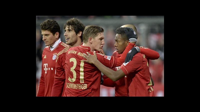 Bundesliga, Bayern cala poker allo Schalke. Dortmund cade in casa