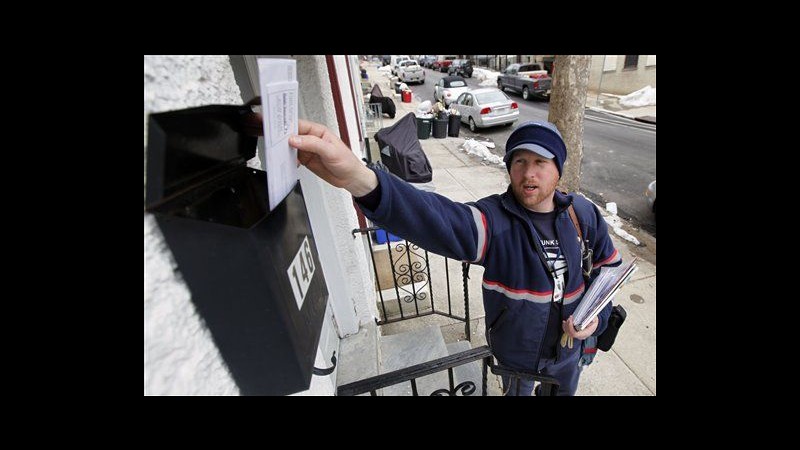 Usa, austerity al Postal Service: stop consegne lettere il sabato