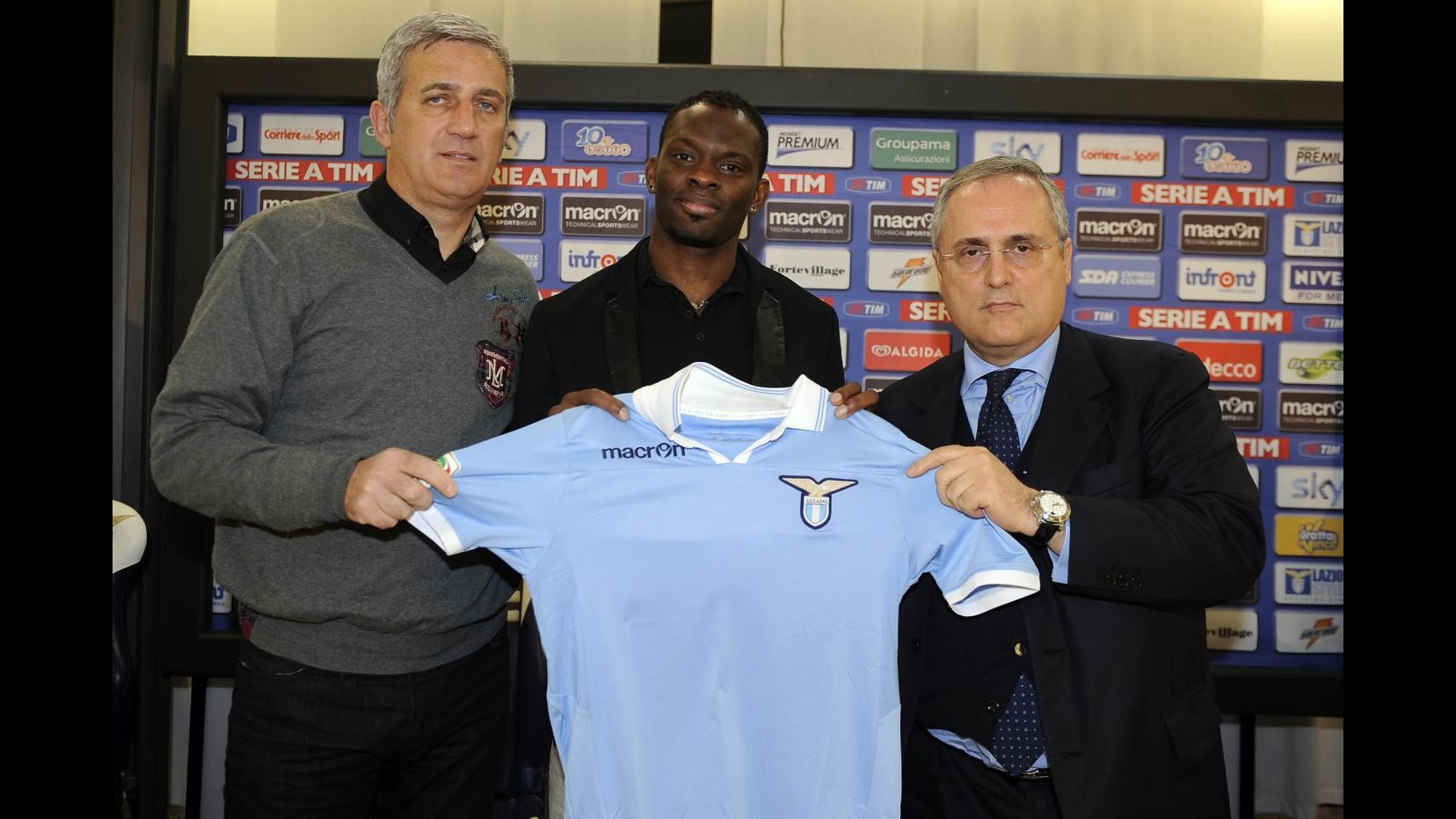 Saha si presenta: Felice di essere alla Lazio, qui per vincere