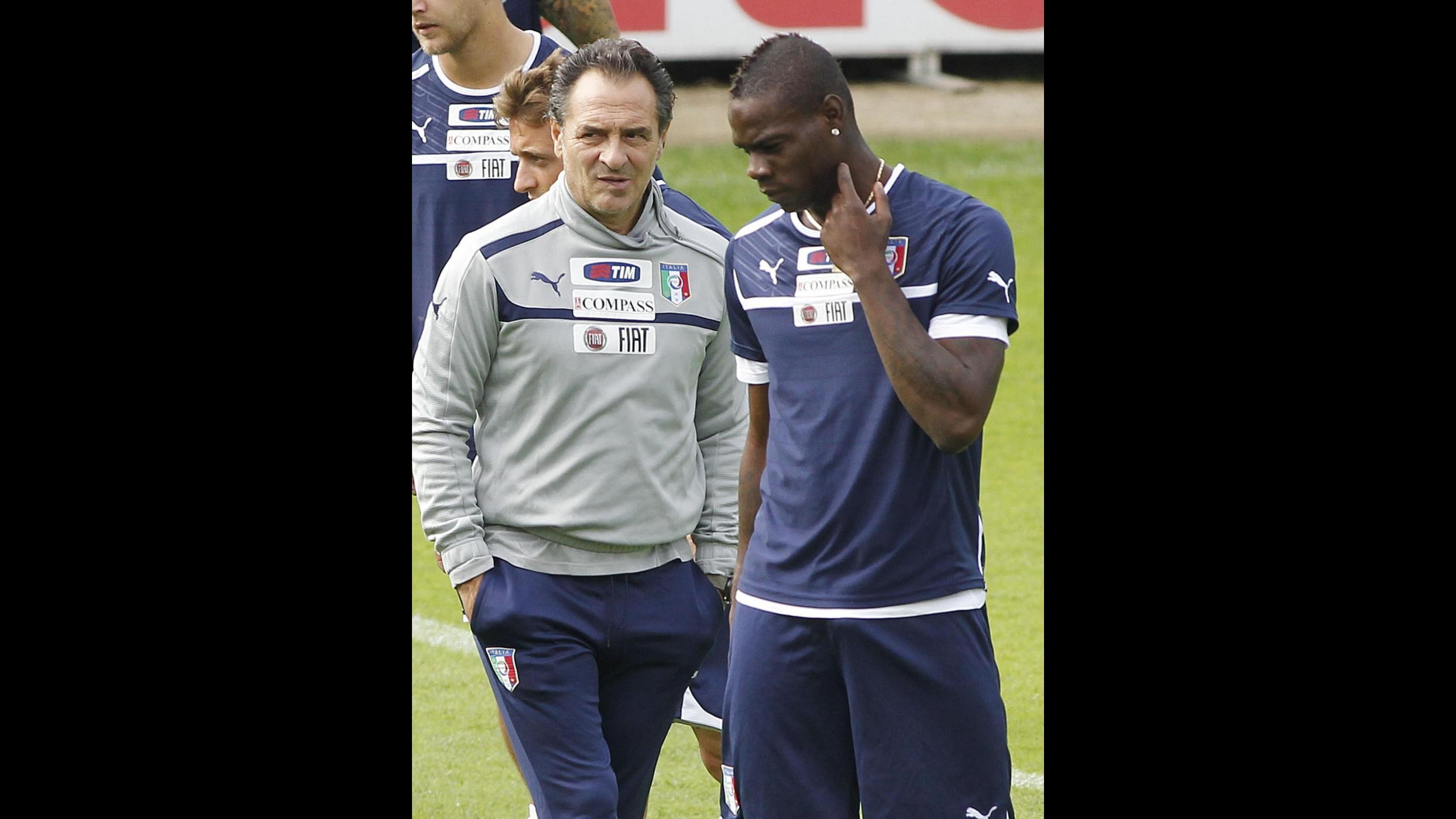 Prandelli: Felice per ritorno Balotelli, possiamo controllarlo meglio